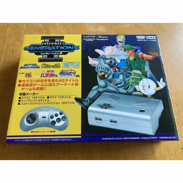 新品　未開封　レトロビットジェネレーシュン2その他ゲーム関連メーカー