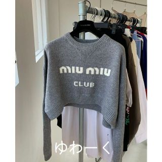 miumiu - 新品・未使用タグ付き miumiu ミュウミュウ 半袖ボーダー