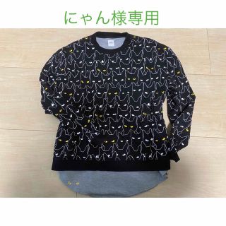 グラニフ(Design Tshirts Store graniph)のグラニフ  ねこ柄　スウェット　ほか1点(トレーナー/スウェット)