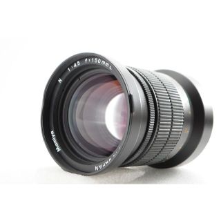 マミヤ(USTMamiya)の☆超美品☆ Mamiya N 150mm F4.5 ♪美しい外観と光学の完動品♪(レンズ(単焦点))