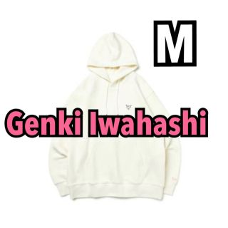 プルオーバーフーディー Genki Iwahashi 岩橋玄樹 オフホワイト　S