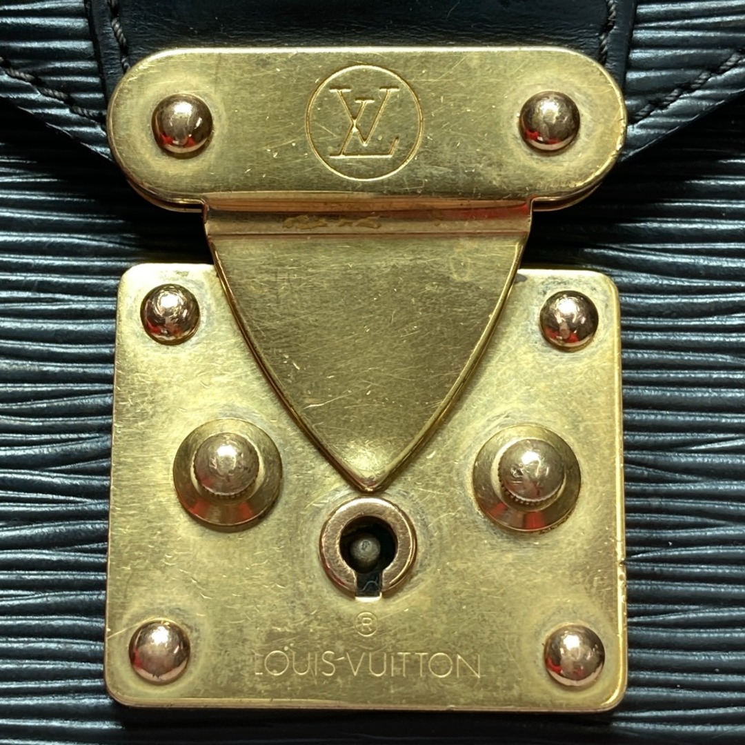 ◎◎LOUIS VUITTON ルイヴィトン エピ セリエ・ドラゴンヌ M52612 ブラック セカンドバッグ ジャンク