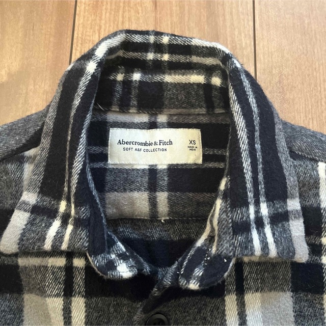 Abercrombie&Fitch(アバクロンビーアンドフィッチ)の【Abercrombie&Fitch】美品！シャツジャケット メンズXSサイズ メンズのトップス(シャツ)の商品写真