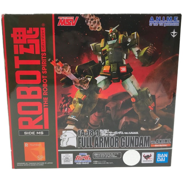 ▽▽BANDAI ROBOT魂 FA-78-1 フルアーマーガンダム ver. A.N.I.M.E.