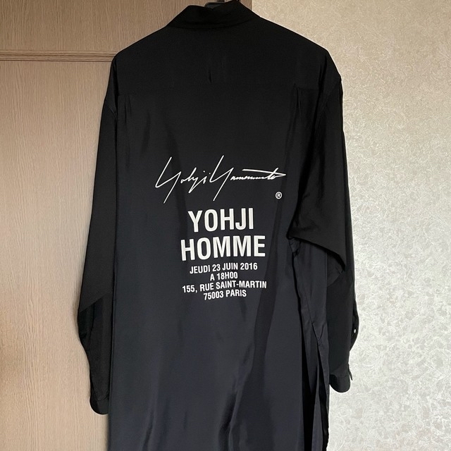 yohji yamamoto スタッフコートBlack黒SIZE