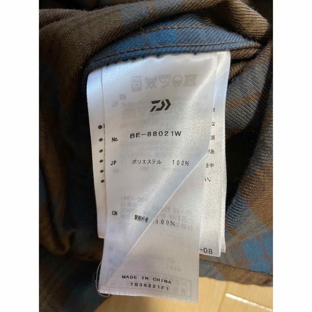 1LDK SELECT(ワンエルディーケーセレクト)のdaiwa pier39 TECH FLANNEL SHIRTS S メンズのトップス(シャツ)の商品写真