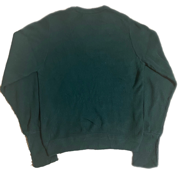 90s  アイゾッド USA製 ニット セーター 刺繍ロゴ アースカラー