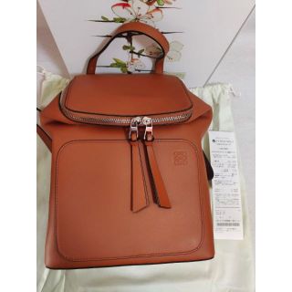 LOEWE - 極美品 ロエベ アントン リュック アナグラム レザー ゴールド ...