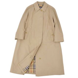 バーバリー(BURBERRY)の美品 Vintage バーバリー Burberrys コート 英国製 ステンカラーコート バルマカーンコート コットン アウター レディース 8(M相当) ベージュ(その他)