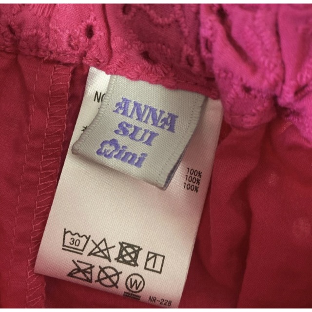 ANNA SUI mini(アナスイミニ)のアナスイミニ　  ショートパンツ　　 140  キッズ/ベビー/マタニティのキッズ服女の子用(90cm~)(パンツ/スパッツ)の商品写真