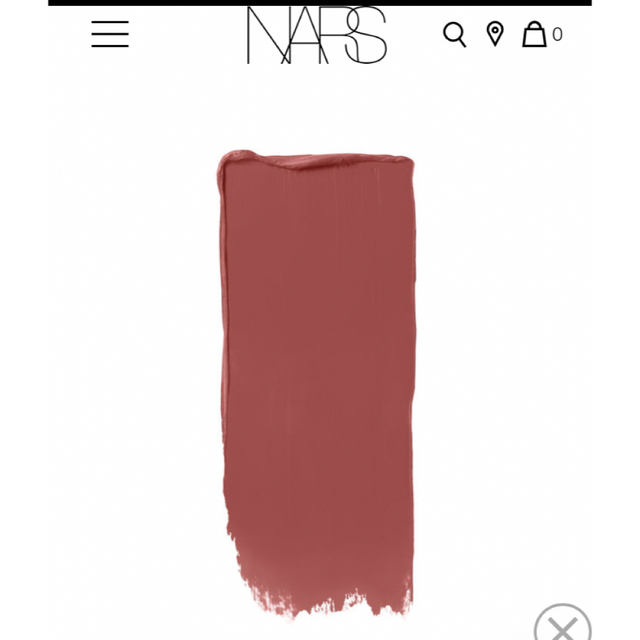 NARS(ナーズ)のパワーマット　リップスティック　ナーズ コスメ/美容のベースメイク/化粧品(口紅)の商品写真