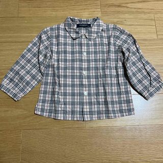 バーバリー(BURBERRY)のバーバリー　90 長そでシャツ(ブラウス)