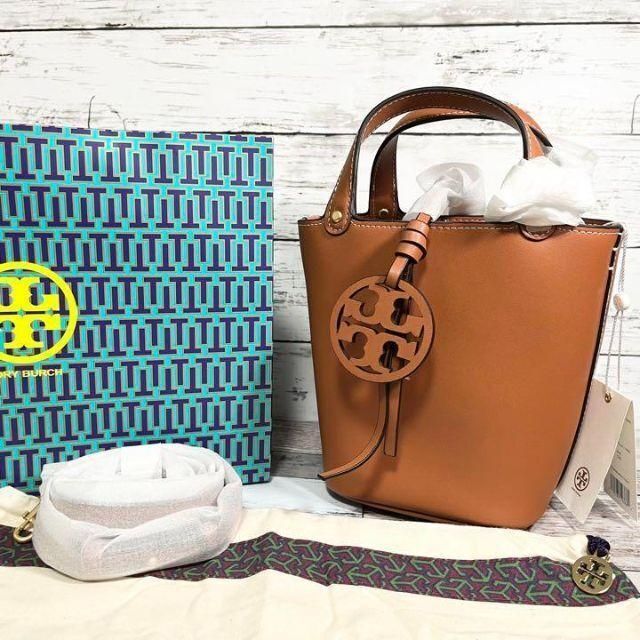 【新品】トリーバーチMILLER MINI BUCKET ブラウン | フリマアプリ ラクマ