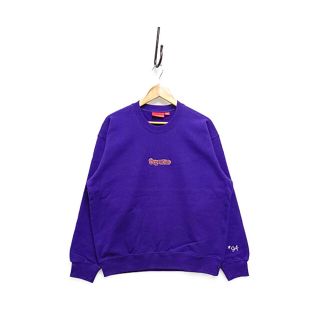 シュプリーム(Supreme)の【期間限定値下げ】SUPREME シュプリーム 21SS Gonz Logo Crewneck ゴンズ ロゴ スウェット パープル サイズM 正規品 / 25586A(スウェット)