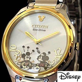 CITIZEN - 【Disney】ミッキー.ミニーマウス/CITIZEN/レディース腕時計