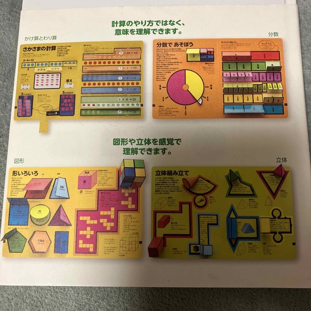 さわって学べる算数図鑑 エンタメ/ホビーの本(絵本/児童書)の商品写真