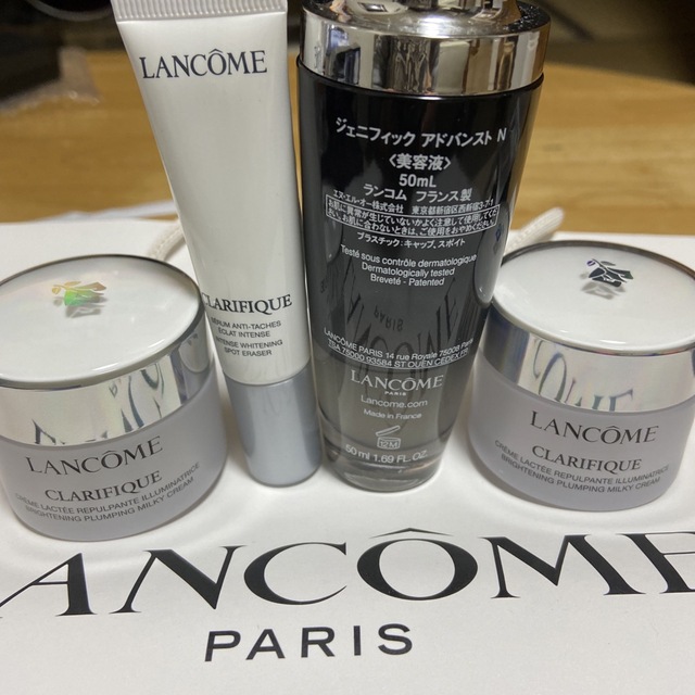 LANCOME(ランコム)のランコム　ジェネフィック　クリーム　ホワイトセラム　サンプルセット！ コスメ/美容のキット/セット(サンプル/トライアルキット)の商品写真