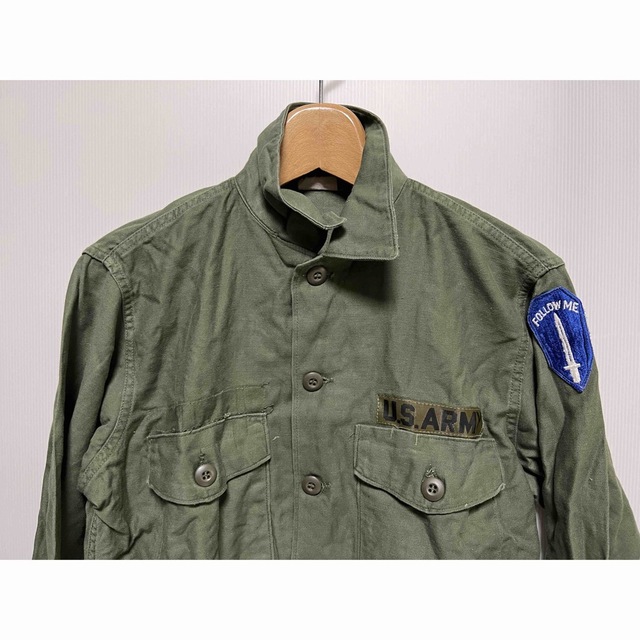 ミリタリーOG-107ユーティリティジャケット(ビンテージUS放出品