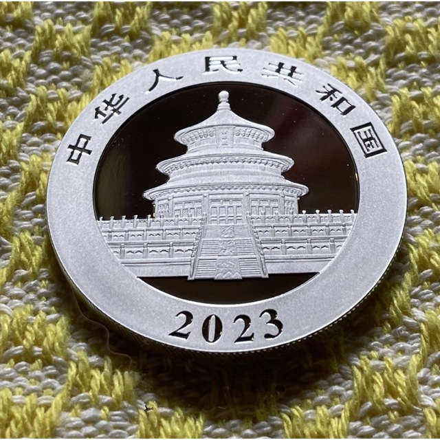 2023年 純銀 パンダ銀貨 30g 中国 10元 シルバーコイン　2枚セット