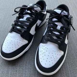 NIKE DUNK LOW 27cm WHITE / BLACK(スニーカー)