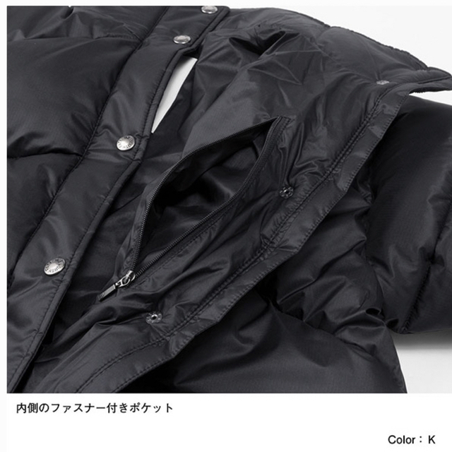 THE NORTH FACE(ザノースフェイス)のノースフェイス　Lサイズ　ラークスパージャケット　黒　アウター メンズのジャケット/アウター(ダウンジャケット)の商品写真