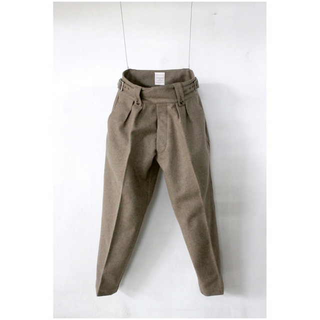 ANATOMICA(アナトミカ)のWool Gurkha Trousers type2-01 ブラウン 3洋装店 メンズのパンツ(スラックス)の商品写真