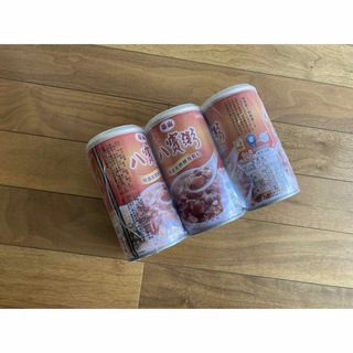 台湾八宝粥　もち米　豆　おかゆ　穀物 デザート 3缶セット 五目あま粥 竜眼蓮子(米/穀物)