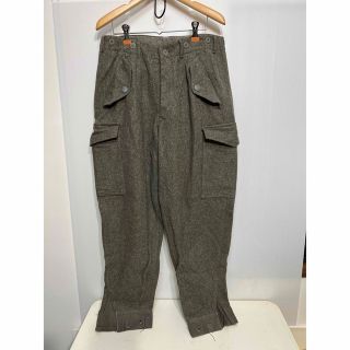 ミリタリーwool100%パンツ（スウェーデン放出品）ビンテージ品(戦闘服)