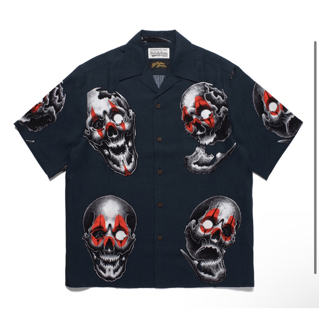 WACKO MARIA - 56 TATTOO STUDIO | S/S HAWAIIAN SHIRTの通販 by こげ