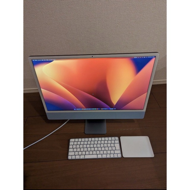 大人気 iMac M1 24インチ　美品 デスクトップ型PC