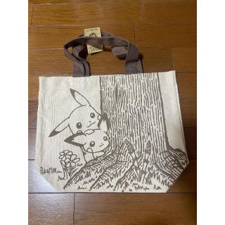 ポケモン(ポケモン)のポケモン　トートバッグ　Sepia graffiti　ピカチュウ　ピチュー(キャラクターグッズ)