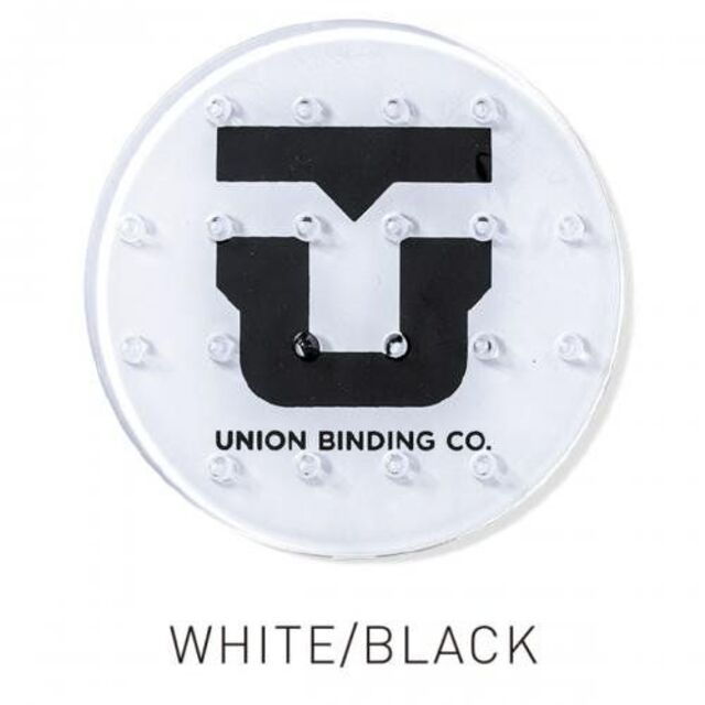 UNION ユニオン【DECK PAD CIRCLE】デッキパッド 黒クリアー スポーツ/アウトドアのスノーボード(アクセサリー)の商品写真