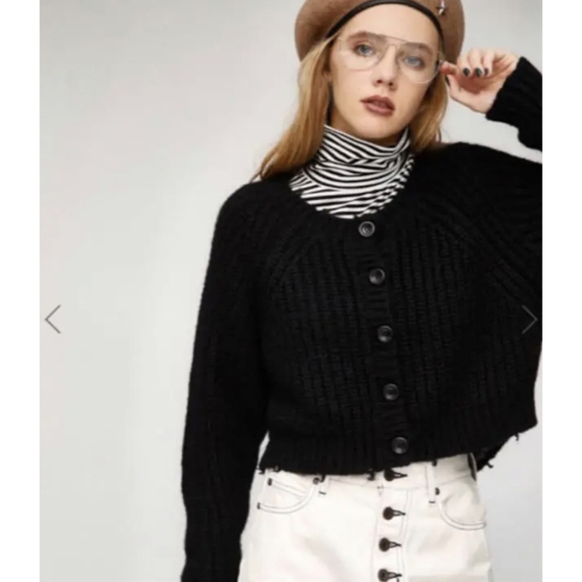 MOUSSY【大人気即完売】short knit cardigan