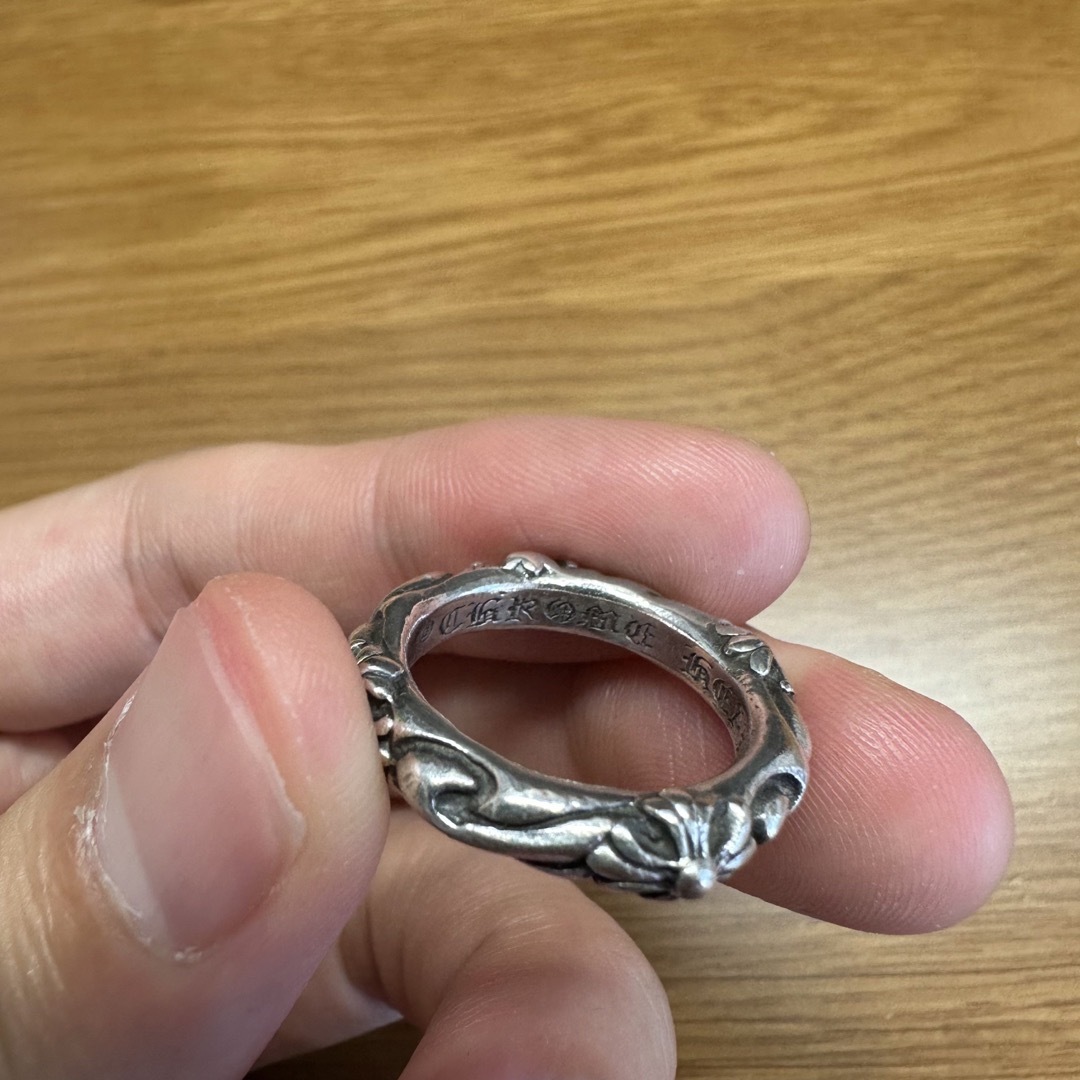 CHOROME HEARTS SBT BAND RING 15号