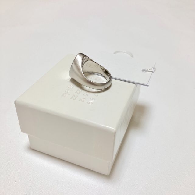 新品 7 マルジェラ 22aw オーバルタイプリング 指輪 4321 | www