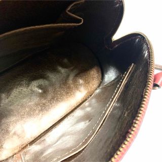 送料無料 本革 カービングレザー ローズ ワインレッド ハンドバッグ