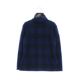 オープニングセレモニー(OPENING CEREMONY)のOPENING CEREMONY ブラウス M 青x黒(チェック) 【古着】【中古】(シャツ/ブラウス(長袖/七分))