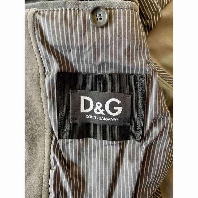 D&G(ディーアンドジー)の【未使用品】 メンズ ジャケット D&G ドルチェ&ガッバーナ サイズ 52 メンズのジャケット/アウター(テーラードジャケット)の商品写真