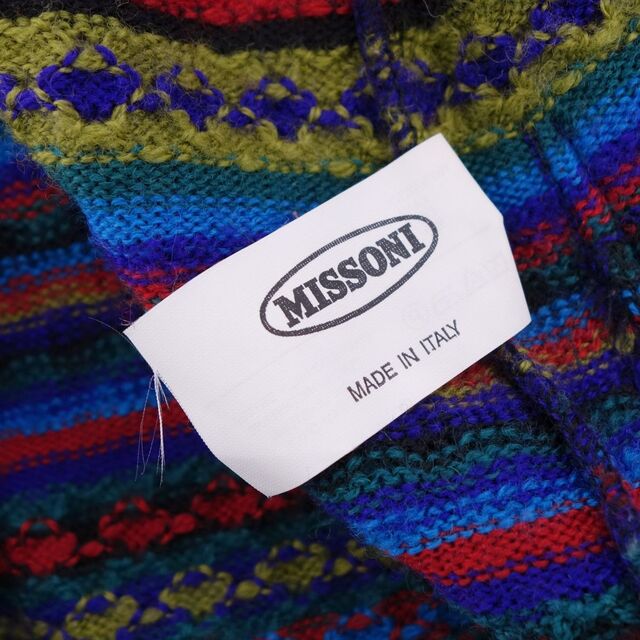 美品 ミッソーニ MISSONI セットアップ ニット カーディガン ショート