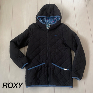 ロキシー(Roxy)のROXY リバーシブル中綿キルティングジャケット L(ダウンジャケット)