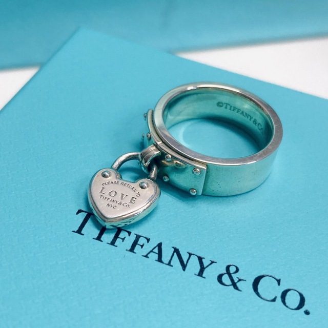 Tiffany & Co.(ティファニー)のTiffany ティファニー リターントゥ ラブ ロック リング 10号 レディースのアクセサリー(リング(指輪))の商品写真