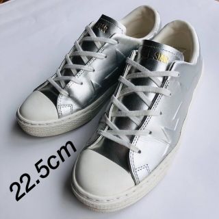 オールスター(ALL STAR（CONVERSE）)のコンバース オールスター クップ トリオスター EB OX シルバー　22.5(スニーカー)