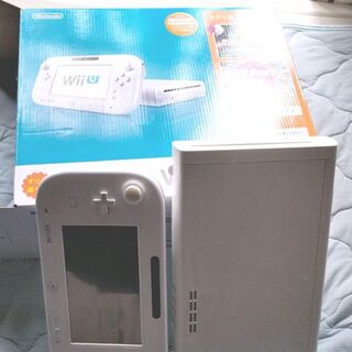 ウィーユー(Wii U)の【動作品】ゲーム機 本体 Wii U 32GB 一式セット 欠品あり(家庭用ゲーム機本体)
