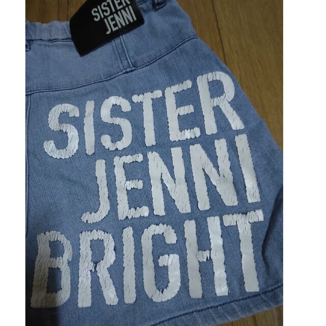 JENNI(ジェニィ)のSISTERJENNI デニムショートパンツ 150㎝ キッズ/ベビー/マタニティのキッズ服女の子用(90cm~)(パンツ/スパッツ)の商品写真