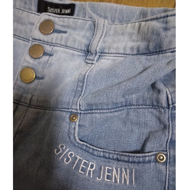 JENNI(ジェニィ)のSISTERJENNI デニムショートパンツ 150㎝ キッズ/ベビー/マタニティのキッズ服女の子用(90cm~)(パンツ/スパッツ)の商品写真