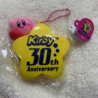 ニンテンドウ(任天堂)の星のカービィ　30th ぷっくり　ラバーマスコット(キャラクターグッズ)