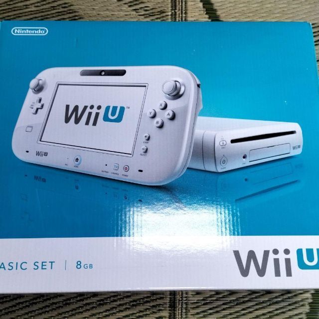 Wii U(ウィーユー)の【動作品】ゲーム機 本体 Wii U 8GB 一式セット 欠品あり エンタメ/ホビーのゲームソフト/ゲーム機本体(家庭用ゲーム機本体)の商品写真