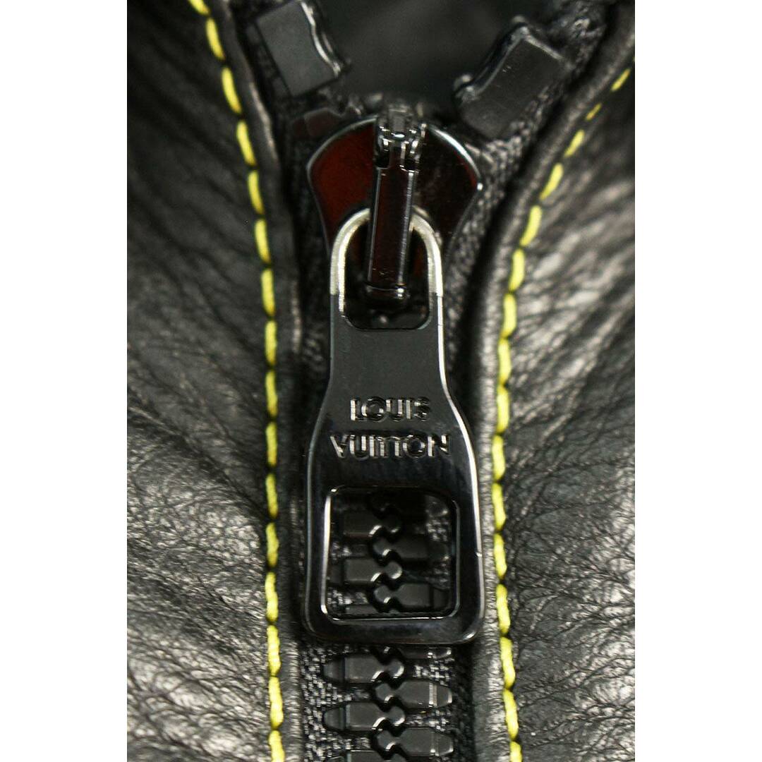 LOUIS VUITTON(ルイヴィトン)のルイヴィトン ×NIGO 22SS RM221M YOK HML04E クレイジーミックスレザージャケット  メンズ 48 メンズのジャケット/アウター(レザージャケット)の商品写真