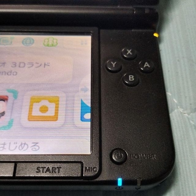 【動作品】ゲーム機 本体のみ 任天堂 3DS LL ポケモンXYモデル 傷多め 3