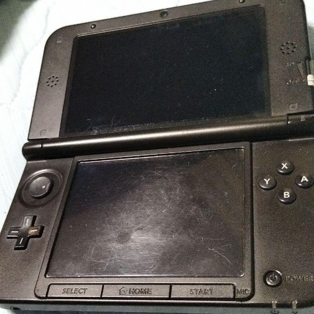 【動作品】ゲーム機 本体のみ 任天堂 3DS LL ポケモンXYモデル 傷多め 4